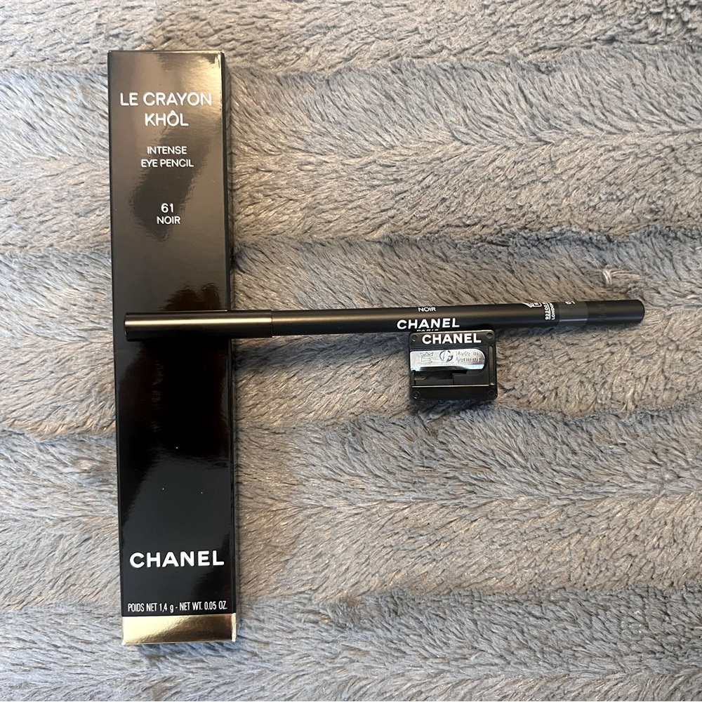 BNIB Chanel Le Crayon Khol Intense Pencil in #61 Noir
